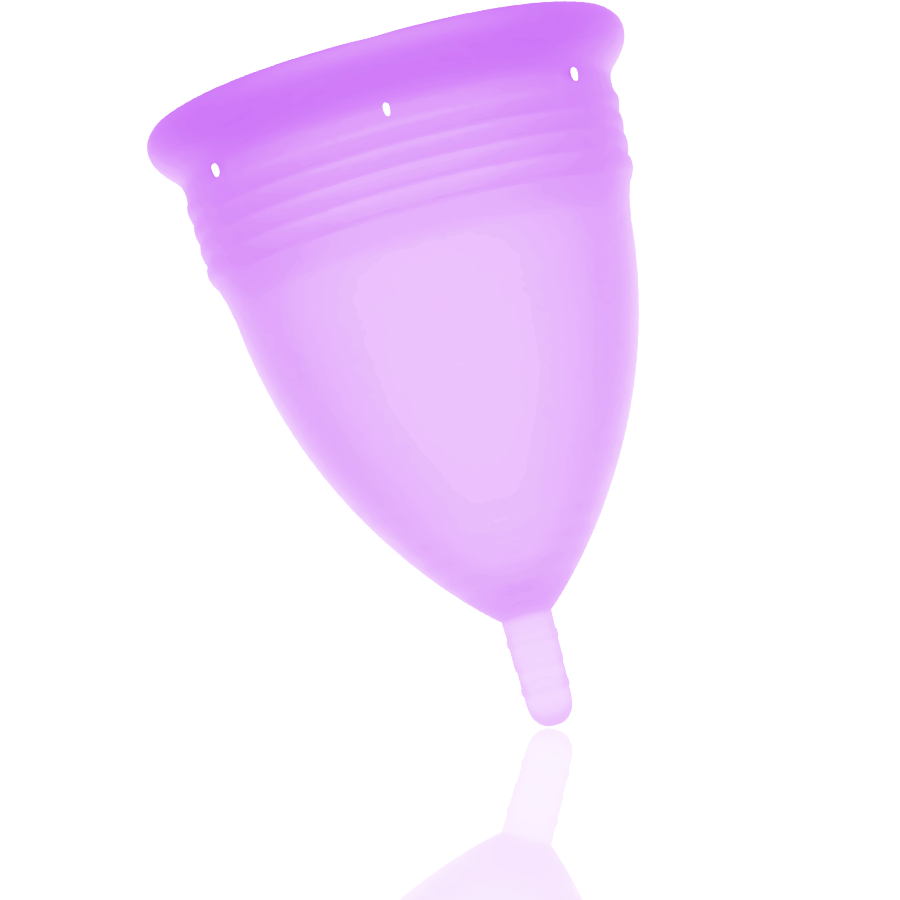 STERCUP - COPO MENSTRUAL DE SILICONE FDA LILAC - TAMANHO L - Imagem 3