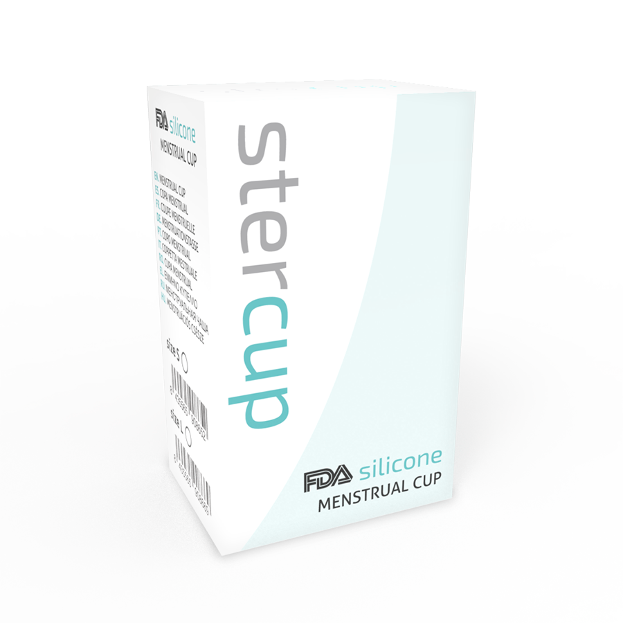 STERCUP - COPO MENSTRUAL DE SILICONE FDA LILAC - TAMANHO L - Imagem 4