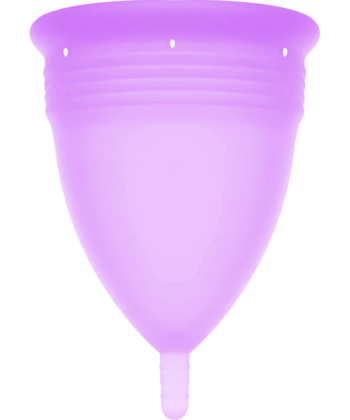 STERCUP - COPO MENSTRUAL DE SILICONE FDA LILAC - TAMANHO L
