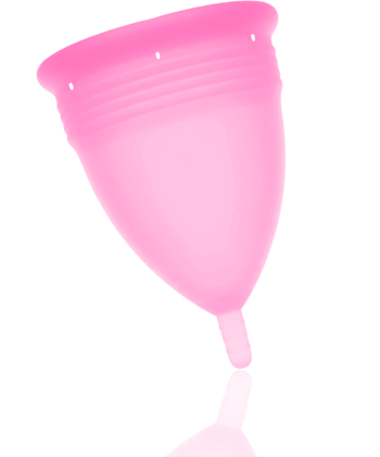 Visão alternativa de STERCUP - COPO MENSTRUAL DE SILICONE FDA ROSA - TAMANHO S