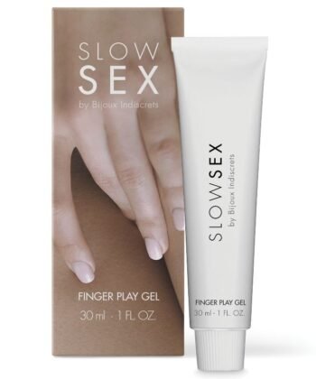BIJOUX - GEL DE MASSAGEM SLOW SEX COM APLICADOR DE DEDOS 30 ML