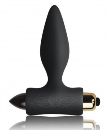 ROCKS-OFF - PLUG ANAL PETITE SENSATIONS PARA INICIANTES - PRETO