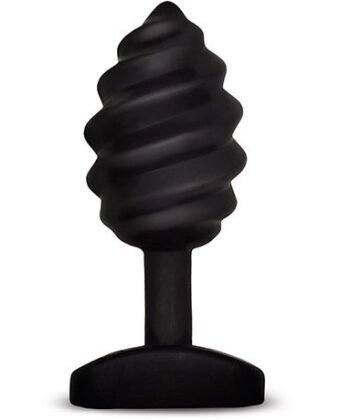 G-VIBE - GPLUG TWIST COM VIBRAÇÃO PRETO