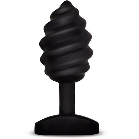 G-VIBE - GPLUG TWIST COM VIBRAÇÃO PRETO