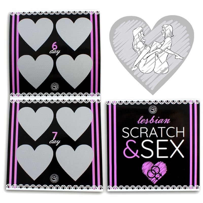 SECRETPLAY - SCRATCH & SEX GAME PARA CASAIS POSIÇÕES LÉSBICAS (ES/EN/FR/PT/DE)