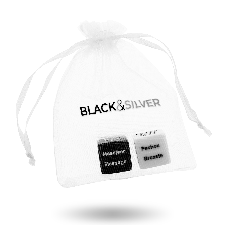 BLACK&SILVER - DADOS PARA PAREJAS ES/EN - Imagem 3