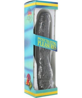 Visão alternativa de SEVEN CREATIONS - VINIL P-SHAPE VIBRATOR BLACK PENE 20 CM