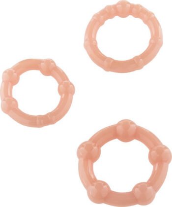 SEVEN CREATIONS - JUEGO TRES ANILLOS PENE SKIN