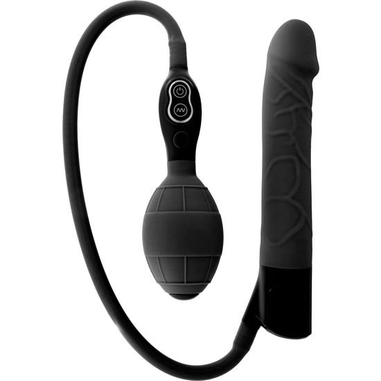 SEVEN CREATIONS - VIBRADOR INFLÁVEL PRETO