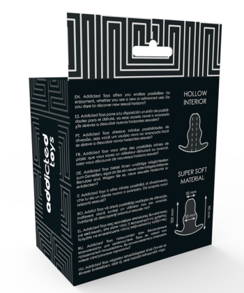 Visão alternativa de ADDICTED TOYS - DILATADOR ANAL MÉDIO 11 CM - TRANSPARENTE