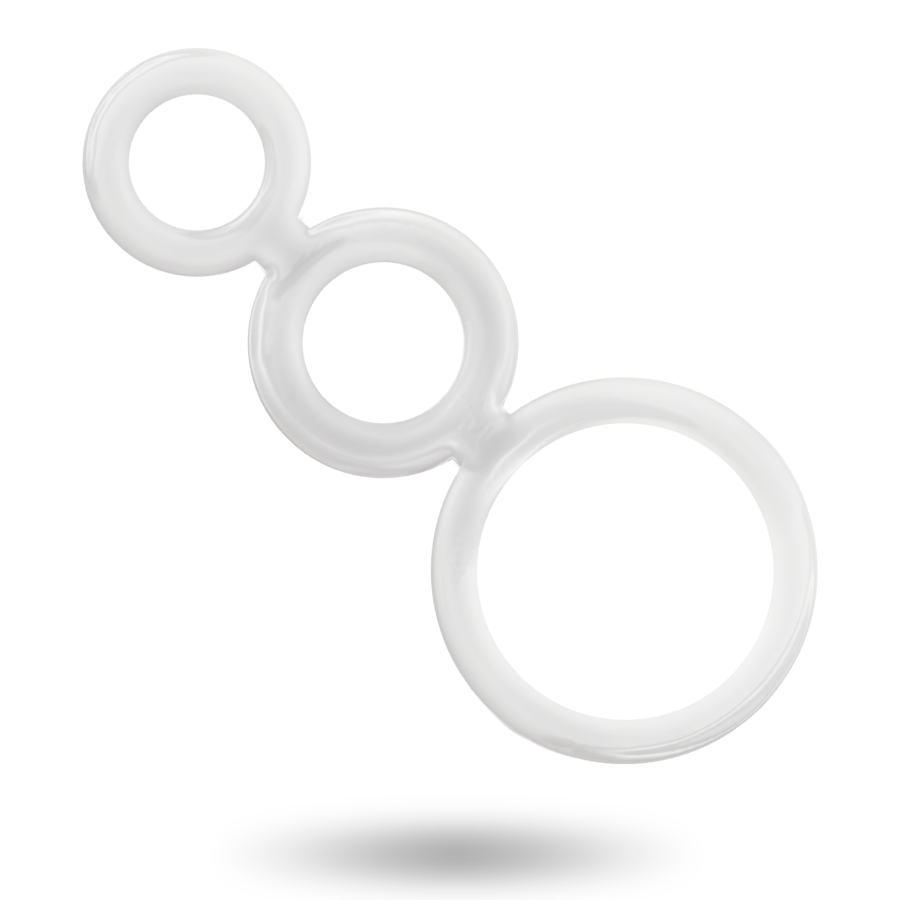ADDICTED TOYS - CONJUNTO DE ANÉIS - PARA PÊNIS TRANSPARENTE - Imagem 2