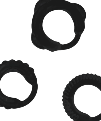 ADDICTED TOYS - CONJUNTO DE ANEL C - PRETO - Imagem 5