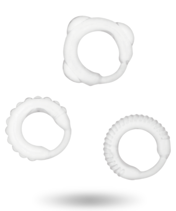 ADDICTED TOYS - C-RING SET CLARO
