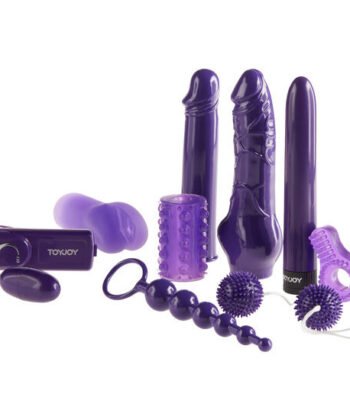 TOYJOY - SÓ PARA VOCÊ KIT DE BRINQUEDOS SEXUAIS MEGA ROXO - Imagem 3