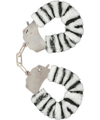 TOYJOY - PUNHOS FURRY FUN BONDAGE ZEBRA