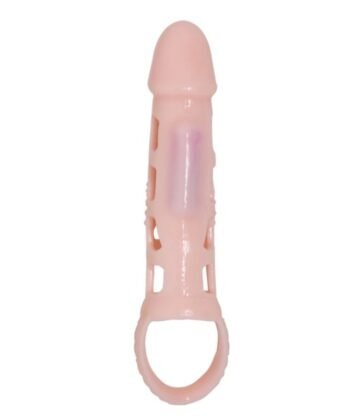 Visão alternativa de BAILE – MANGA EXTENSORA PENIANA COM VIBRAÇÃO 13,5 CM