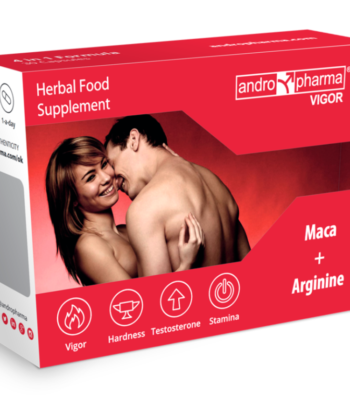 ANDROPHARMA VIGOR - SUPLEMENTO DE AUMENTO DA LIBIDO