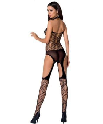 Visão alternativa de PASSION - WOMAN BS060 BODYSTOCKING NEGRO TALLA ÚNICA