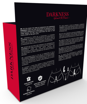 Alternative view of DARKNESS - PANTIES CON PLUG Y DILDO INTERCAMBIABLE