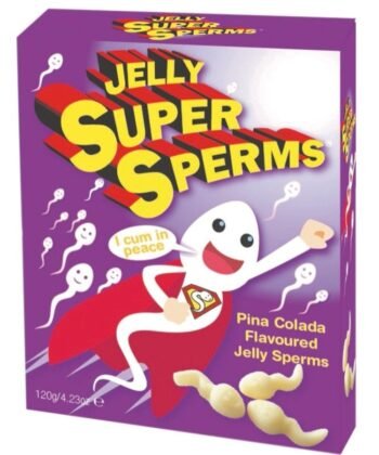 Visão alternativa de SPENCER & FLEETWOOD - JELLY SUPER SPERM GUMMIES FORM SPERM 120 GR