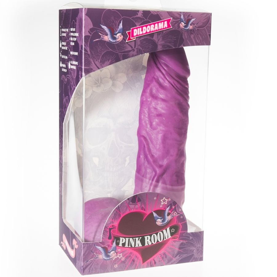 PINK ROOM - CHEMS DILDO REALISTA ROXO 20 CM - Image 2