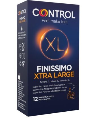 CONTROL - PRESERVATIVOS FINISSIMO XL 12 UNIDADES