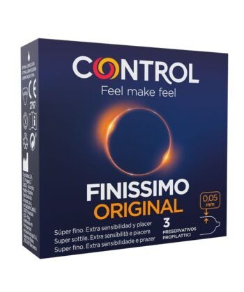 CONTROL - PRESERVATIVOS FINISSIMO 3 UNIDADES