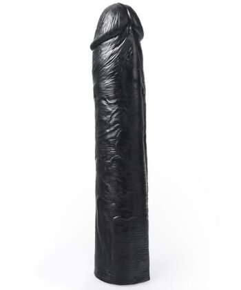SISTEMA PENDURADO - DILDO REALISTA COR PRETA BENNY 25,5 CM