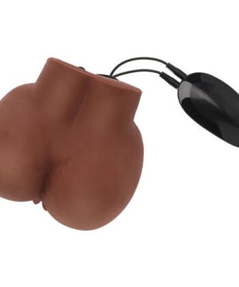 ACT - MASTURBADOR REALÍSTICO BIG ASS COM VIBRADOR MARROM - Image 5