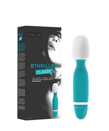 Visão alternativa de B SWISH - BTHRILLED CLASSIC WAND VIBRATOR JADE