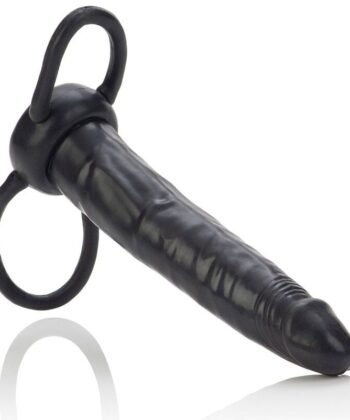 CALEXOTICS - ACOMODADOR DUPLO PENETRADOR PRETO