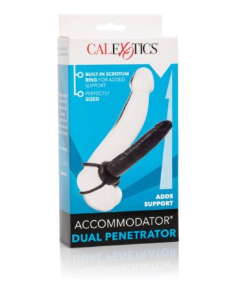 Alternative view of CALEXOTICS - ACOMODADOR DUPLO PENETRADOR PRETO