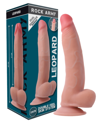 ROCKARMY - LEOPARDO DE DENSIDADE DUPLA ROCKARMY 23 CM -O- 4.77 CM