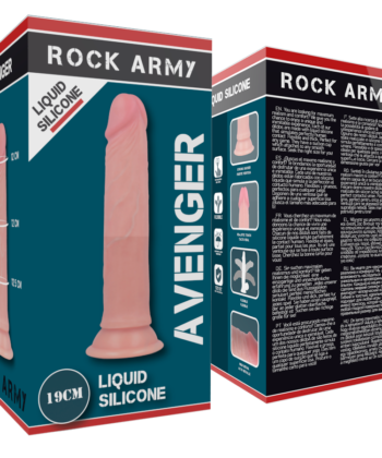 Alternative view of ROCKARMY - LIQUID SILICONE PREMIUM AVENGER REALISTIC 19 CM -O- 3.98 CM