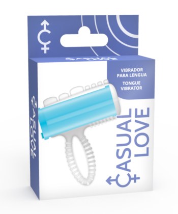 Visão alternativa de CASUAL LOVE - LÍNGUA DE ANEL VIBRANDO AZUL