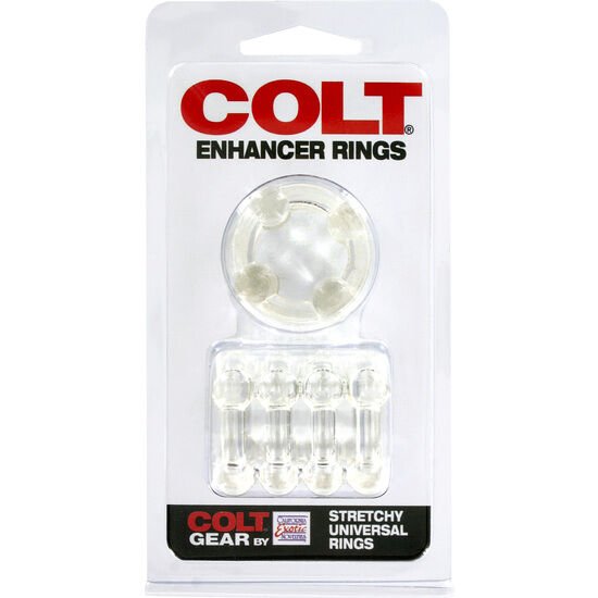 CALEXOTICS - ANÉIS COLT ENHANCER TRANSPARENTES - Imagem 2
