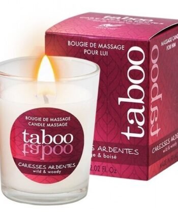 RUF - VELA DE MASSAGEM TABOO PARA ELE ACIRCULA ARDENTES FERN AROMA