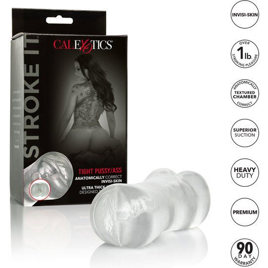 CALEXOTICS – MASTURBADOR REALISTA DUPLA ENTRADA VAGINAL E ANAL - Imagem 4