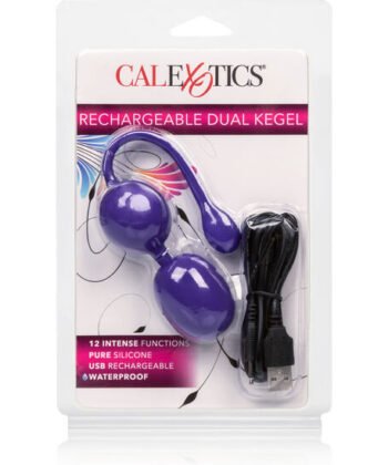 Alternative view of CALEXOTICS - RECARREGVEL DUPLO KEGEL ROXO