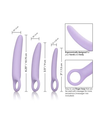 CALEXOTICS - DR LAURA BERMAN ALENA CONJUNTO DE 3 DILATADORES DE SILICONE - Image 3