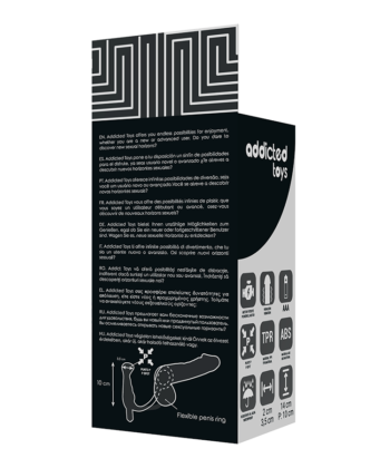 ADDICTED TOYS - VIBRADOR- PROST TICO PRETO 10 CM - Imagem 5