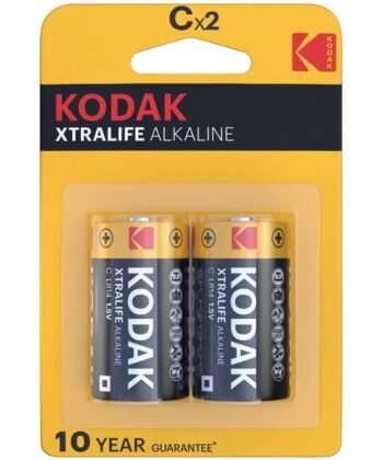 KODAK - BATERIAS ALCALINAS XTRALIFE CX 2 UNIDADES
