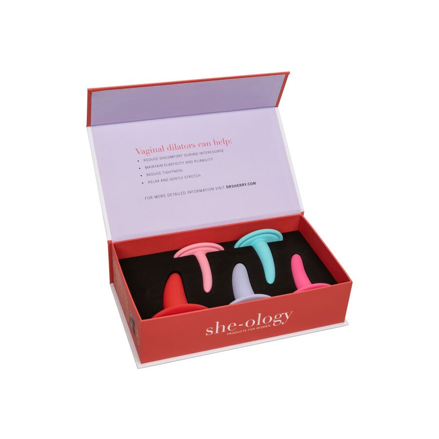 CALEXOTICS - KIT 5 PCS DILATADORES VAGINAIS OU ANAIS MULTICOLOR - Imagem 4