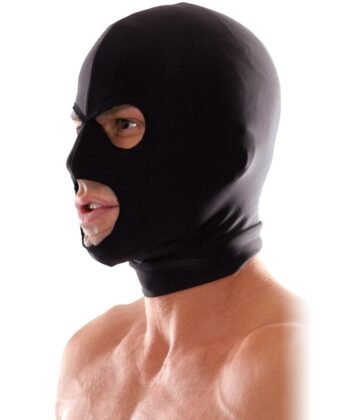 FETISH FANTASY SERIES - CAPUZ DE 3 FUROS SPANDEX