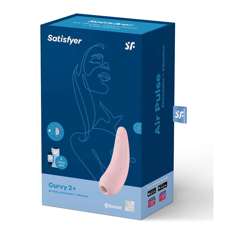 SATISFYER CURVY 2+ PINK - Imagem 2