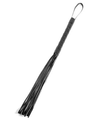 FETISH FANTASY LIMITED EDITION - LATIGO AZOTADOR PIEL NEGRO.