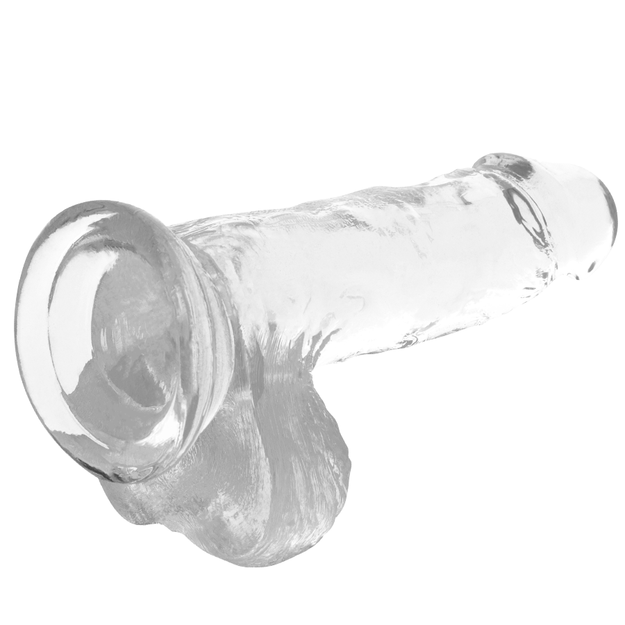 X RAY - CLEAR DILDO REALISTA TRANSPARENTE 15.5 CM -O- 3.5 CM - Imagem 3