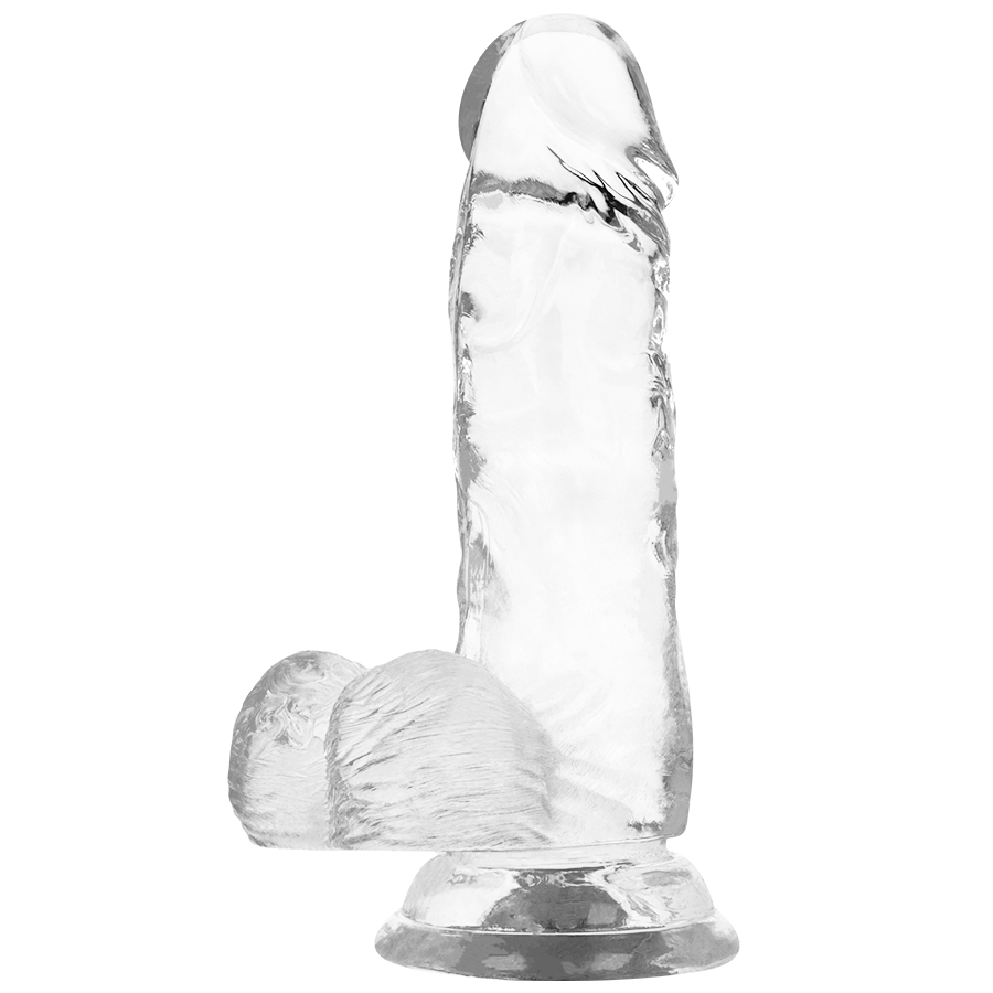 X RAY - CLEAR DILDO REALISTA TRANSPARENTE 15.5 CM -O- 3.5 CM - Imagem 5