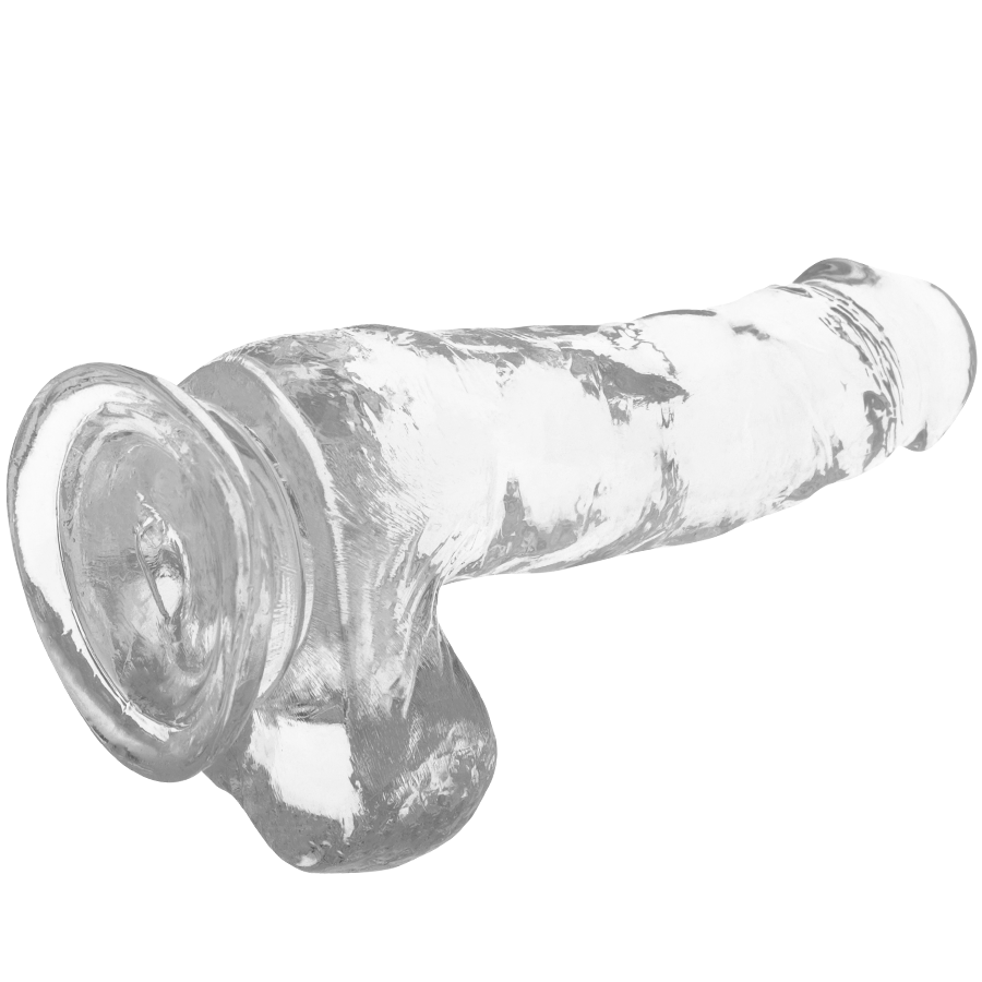 X RAY - CLEAR DILDO REALISTA TRANSPARENTE 18.5 CM -O- 3.8 CM - Image 4