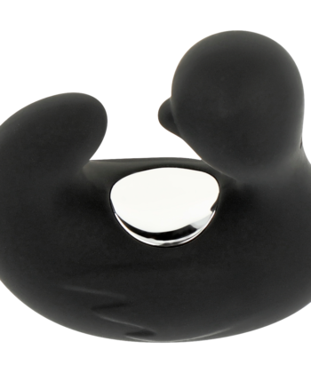 Visão alternativa de BLACK&SILVER - DEDAL DE PATO ESTIMULANTE DE SILICONE RECARREGÁVEL DUCKYMANIA